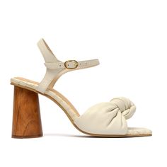 Alta Shoes Material: CueroHecho en Colombia Off White Sandals, White Sandals, Off White, Sandals, Heels, White