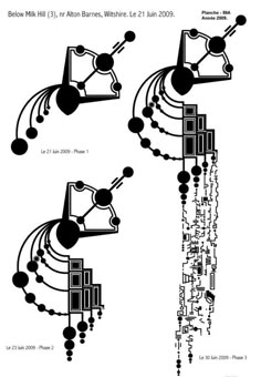 the diagram shows how to use different shapes and sizes for an object that looks like a spaceship