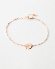 Mila + Flora — a match made in heaven. The Flora Mila Bracelet is a delicate way to keep your favorite blooms close. Choose from over 20 flowers to find the prettiest petals or the ones that mean the most to you. Minimalist Everyday Jewelry With Flower Charm, Dainty Bracelet With Engraving Option For Gift, Elegant Everyday Stamped Bracelets, Everyday Rose Gold Jewelry With Birth Flower, Elegant Engraved Jewelry For Friendship, Dainty Stamped Jewelry For Everyday, Engraved Meaningful Rose Gold Jewelry, Everyday Rose Gold Jewelry With Flower Charm, Stamped 14k Gold Rose Gold Jewelry