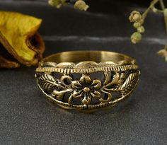 Handmade Vintage Style Midi Rings, Vintage Handmade Midi Rings As Gift, Handmade Vintage Midi Rings For Gifts, Vintage Handmade Midi Rings For Gifts, Bohemian Flower Ring As A Gift, Bohemian Flower Ring For Promise, Bohemian Flower Ring For Wedding, Bohemian Open Flower Promise Ring, Handmade Bohemian Filigree Ring