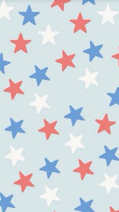 Red, White, and Blue Checkered Pattern Wallpaper