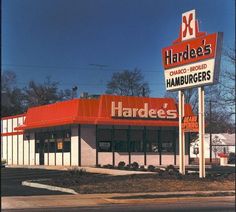 an old photo of a harle's restaurant in the 1950's or early 1960s's