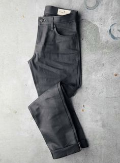 barton slim charcoal rigid jp – imogene + willie Rugged Cotton Jeans With Standard Cut, Washed Black Straight Leg Cotton Jeans, Standard Cut Leg Washed Cotton Jeans, Classic Washed Black Cotton Jeans, Classic Relaxed Fit Cotton Jeans, Urban Style Selvedge Cotton Jeans, Classic Washed Black Cotton Bottoms, Selvedge Denim Blue Cotton Jeans, Classic Selvedge Cotton Pants