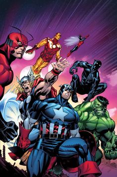 the avengerss comic book cover