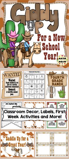 classroom decor labels and more for the new year