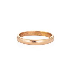 Elegant vintage wedding band (circa 1950s), crafted in 18 karat yellow gold.   The simple and elegant ring is stamped with Swedish hallmarks. The inner band is engraved "Arne 17/6-55". The 2.5mm band (0.09 inches) is great worn alone, stacked with your other fine rings from any era or as a wedding band.   The ring is in good condition. We have not cleaned it in order to preserve the patina and collector value.   Particulars:  Weight: 2.9 grams  Stones:  N/A  Size & Measurements: The ring is a si Elegant Vintage Wedding, Swedish Wedding, Vintage Wedding Band, 18k Yellow Gold Ring, Elegant Ring, Yellow Gold Ring, Fine Rings, Ring Size 7, Estate Jewelry