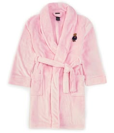 Cute Robes, Wishlist Aesthetic, Royalty Fashion, Ralph Lauren Jacket, Cute Pajama Sets, Ralph Lauren Kids, Polo Bear, Cute Pajamas, Terry Fabric