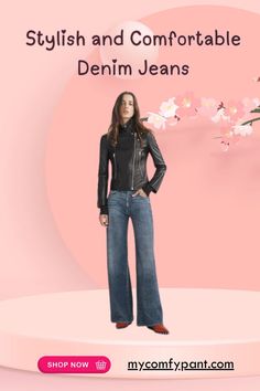 Denim Jeans Trendy Straight Fit Full Length Jeans, Trendy Slim Fit Pants For Fall, Chic Denim Jeans With Zipper Closure, Spring Mid-rise Flare Jeans With Zipper, Slim Fit Denim Jeans With Zipper Closure, Trendy Slim Fit Full Length Jeans, Trendy Full-length Jeans, Slim Fit Casual Jeans With Zipper Closure, Slim Fit Jeans With Zipper Closure For Fall