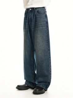 Take a trip down memory lane with these Wide Leg Vintage Faded Jeans from nightcity Clothing. Elevate your everyday casual style with this timeless pair of denim jeans. The wide legs and vintage-inspired faded look will give off those all-important vintage feels, perfect for pairing with any top and shoes for a laid-back look. With these wide leg vintage jeans, you’ll have effortless style and comfortable wear every time.
Gender: MenMaterial: Denim, PolyesterClothing Length: Full LengthWaist: Mi Vintage Baggy Jeans For Streetwear, Baggy Vintage Flare Jeans For Streetwear, Urban Faded Flare Jeans With Five Pockets, Classic Washed Faded Flare Jeans, Classic Faded Washed Flare Jeans, Faded Wide-leg Flare Jeans For Streetwear, Faded Wide Leg Flare Jeans For Streetwear, Retro Faded Jeans For Streetwear, Vintage Wide Leg Jeans For Streetwear