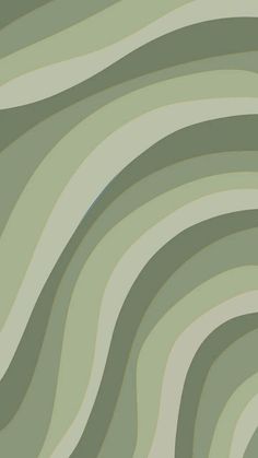 an abstract background with wavy lines in shades of green and beige, as well as white