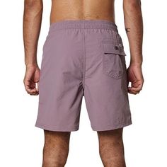 Stylish, comfortable, and practical, Katin's Poolside Volley Swim Trunk moves with us when we're swimming, dries quickly, and looks great out of the water, poolside or beachside. Casual Swim Trunks For Swimming, Casual Swim Trunks For Warm Weather Swimming, Casual Swim Trunks For Warm Weather, Functional Swim Trunks With Pockets For Beach, Outdoor Swimwear With Pockets For Beach Season, Swimwear With Pockets For Beach Season, Functional Beach Swimwear With Pockets, Functional Swimwear With Pockets For Beach, Beachwear Swimwear With Pockets