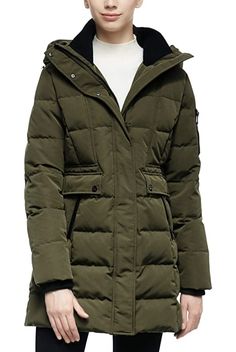 Orolay Women's Hooded Puffer Jacket Coat, 2XL New, Army Green. Product Details Fabric Type: 100% Polyester Care Instructions: Machine Wash Origin: Imported About this Item Shell/Lining Fabric: 100% polyester; Body/Sleeve Filler: 90% white duck down, 10% feathers. 2 side pockets with zippers on the front, 2 decorative pockets looking fashionable, and 1 inside pocket to put important items. Fall Puffer Hooded Jacket For Cold Weather, Hooded Puffer Outerwear For Winter, Warm Hooded Puffer Jacket For Cold Weather, Fall Down Hooded Jacket For Cold Weather, Fall Khaki Puffer Jacket For Cold Weather, Cold Weather Down Outerwear With Double-lined Hood, Khaki Puffer Jacket For Cold Weather In Fall, Casual Down Parka For Winter, Khaki Long-sleeve Puffer Jacket For Cold Weather