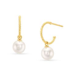 Elevate your elegance with our freshwater pearl open hoop earrings. The lustrous pearls delicately suspended within the open hoops create a harmonious blend of classic style and timeless sophistication. Classic Small Hoop Pearl Huggie Earrings, Elegant Small Hoop Pearl Drop Earrings, Hoop Earrings With Pearl Pendant, Classic Pearl Huggie Earrings Small Hoop, Classic Hoop Earrings With Pearl Pendant, Elegant Small Hoop Huggie Earrings For Everyday Elegance, Elegant Small Hoop Huggie Earrings For Everyday, Hoop Pearl Earrings With Pearl Pendant, Small Hoop Earrings With Pearl Drop For Formal Occasions