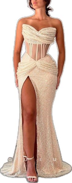 Sleeveless Prom Dress, Glamorous Evening Dresses, Champagne Prom Dress, Classy Prom, Matric Dance, Gorgeous Prom Dresses, Classy Prom Dresses, Prom Dress Ideas