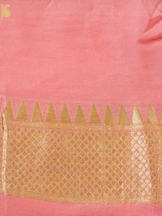 An exclusive Georgette saree from Khinkhwab's birds of paradise collection. Add a dash of your favorite color to your ethnic look with this beautiful Banarasi Handloom Saree, made of Georgette silk, with the illustrious bird's motifs weave. Jaal weave is inherent to Banarasi weaving and this saree is the epitome of the craftsmanship of the renowned weavers of Banaras. Handloom Pre-draped Saree For Eid, Slub Silk Pre-draped Saree For Eid Puja, Pre-draped Chanderi Saree With Zari Weaving For Eid, Festive Pre-draped Saree In Cotton Silk With Traditional Patterns, Slub Silk Kurta With Traditional Drape For Puja, Pre-draped Saree With Self Design For Eid, Slub Silk Salwar Kameez With Zari Weaving, Cotton Silk Pre-draped Saree With Zari Weaving For Eid, Traditional Drape Slub Silk Kurta For Puja