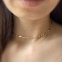 Gold Choker Necklace Short Choker Necklace Simple Necklace | Etsy Minimalist Gold Chain Choker, Minimalist Silver Charm Necklace With Gold Chain, Minimalist 14k Gold Filled Choker Chain Necklace, Minimalist 14k Gold Filled Choker Necklace, Minimalist 14k Gold Filled Chain Choker, Gold Chain Choker For Everyday Wear, Minimalist Gold Chain Necklace For Gift, Minimalist Gold Chain Necklace As Gift, Minimalist Gold-plated Chain Necklace With Adjustable Chain