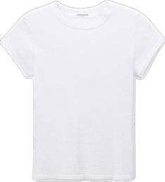 Trendy Relaxed Fit T-shirt For Layering, Classic Fitted Cotton T-shirt, Fitted Cotton Short Sleeve Classic Top, Fitted Cotton Classic Short Sleeve Top, Classic Fitted Short Sleeve Cotton Top, Classic Fitted Cotton Short Sleeve Top, Fitted Organic Cotton Short Sleeve T-shirt, Fitted Organic Cotton T-shirt, Fitted Organic Cotton T-shirt For Everyday