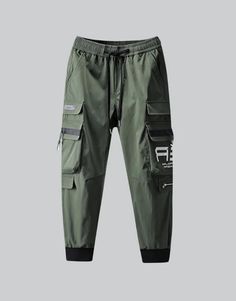 Khaki Cargo Pants Streetwear Winter Functional Cargo Pants For Streetwear, Techwear Moisture-wicking Cargo Pants For Sports, Winter Techwear Parachute Pants For Sports, Green Athleisure Parachute Pants With Pockets, Techwear Sweatpants With Side Pockets For Outdoor, Functional Winter Streetwear Pants, Functional Baggy Outdoor Pants, Functional Baggy Pants For Outdoor, Functional Baggy Pants For Outdoor Activities