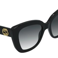 GUCCI GG0327S 001This cat eye Gucci sunglass comes in a black frame with grey gradient lenses.About Gucci:Gucci, established in Florence in 1921, has firmly established itself as a leading luxury fashion brand on a global scale. With a history spanning nearly a century, Gucci continually pushes the boundaries of luxury fashion, propelled by its contemporary vision. This unique perspective has catapulted the brand into the ranks of the most influential fashion houses in the world, celebrated for Double G Logo, Black Cat Eye, Gucci Brand, Gucci Eyewear, G Logo, Black Cat Eyes, Grey Gradient, Luxury Eyewear, Unique Perspective