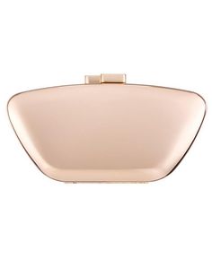 Nina Mirror Metallic Minaudiere Clutch - Macy's Chic Rose Gold Evening Bag, Chic Rose Gold Evening Bag For Events, Chic Rose Gold Evening Bag For Event, Elegant Rectangular Rose Gold Clutch, Elegant Rose Gold Rectangular Clutch, Gold Feminine Clutch For Formal Occasions, Chic Blush Clutch For Evening, Elegant Rectangular Blush Clutch, Elegant Blush Rectangular Clutch