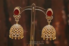 Jhumka Diamond, Diamond Chandbali, Diamond Ornaments, Diamond Earrings Indian, Diamond Jhumkas, Silver Market, Jewellery Board, Chandbali Earrings, Earrings Indian