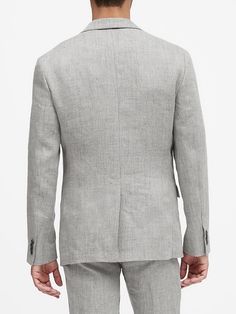 Heritage Slim Linen Suit Jacket | Banana Republic Summer Suit, Weather Wear, Linen Suit, Summer Suits, Summer Ready, Perfect Summer, Banana Republic, Suit Jacket, Men Sweater