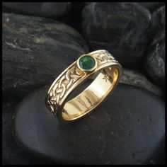 Josephine's Knot, or the Lover's Knot Ring with Gemstones. Handcrafted Celtic Knot Rings in 14K Yellow, Rose and White Gold. Inspired by Irish & Scottish Heritage. 14k Yellow Gold Jewelry For May Birthstone, Green 14k Gold Jewelry With Bezel Setting, Green 14k Gold Jewelry With Round Band, Heirloom Jewelry With Bezel Setting For May Birthstone, Heirloom Bezel Setting May Birthstone Jewelry, 14k Gold Oval Jewelry For Ceremonial Occasions, Gold Gemstones With Bezel Setting In Fine Jewelry, Gold Jewelry With Bezel Setting For May Birthstone, Yellow Gold Birthstone Gemstones, Round Shape