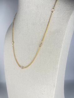 + gold chain necklace with three diamonds Gold Chain Link Necklace With Diamond Accents, Elegant Chain Link Necklace With Diamond Accents, Everyday Diamond Chain Jewelry, Minimalist Diamond Chain Necklace With Adjustable Chain, Elegant Chain Necklace With Diamond Accents, Gold Chain Necklace With Diamond Accents, Elegant Chain Link Diamond Necklace For Gift, Dainty Gold Tennis Necklace For Formal Occasions, Classic Gold Diamond Clavicle Chain Necklace