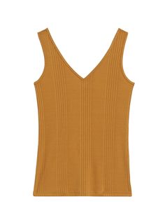 High Rise Style, High Waist Fashion, Ribbed Texture, V Cut, V Cuts, Hip Length, V Neck Tee, Tank Top Fashion, Banana Republic