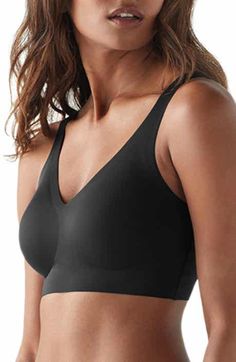 Wacoal B-Smooth Seamless Bralette | Nordstrom Everyday No-show Seamless Bra, Seamless Solid Color No-show Bra, Seamless Solid Color No-show Nursing Bra, Solid Color Seamless Low-cut Bra, Solid Stretch V-neck Bra, Dress Pant, Stretchy Fabric, Bralette, Nordstrom