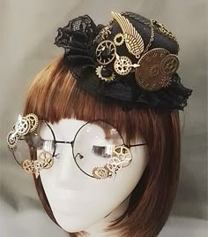 We offer products for all sorts of occasions, such as Halloween, Carnaval, Dress up parties, Cosplay Conventions, Birthdays, or just Fun occasions.  Best Steampunk Costumes Online. Steam Punk Diy, Steampunk Mode, Punk Mode, Steampunk Hats, Steampunk Outfits, Steampunk Party, Mode Steampunk, Steampunk Aesthetic, Victorian Hats