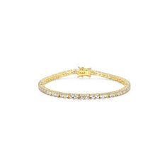 Give the perfect birthday gift with this 18k gold plated birthstone tennis bracelet. Click on this JEWELRY & WATCHES GUIDE to learn about fit, styles, materials and more! Give the perfect birthday gift with this 18k gold plated birthstone tennis bracelet. Click on this JEWELRY & WATCHES GUIDE to learn about fit, styles, materials and more! FEATURES Length: 7.25 in. Clasp: box Nickel safe Metal: sterling silver Plating: 18k gold Finish: polished ImportedSTONE DETAILS Shape: round Setting: prong G Adjustable Vvs Clarity Yellow Gold Tennis Bracelet, Adjustable Gold Tennis Bracelet With Brilliant Cut, Gold Tennis Bracelet With Prong Setting For Everyday Wear, Classic Yellow Gold Tennis Bracelet With Sparkling Stones, Tarnish Resistant Diamond Tennis Bracelet, Adjustable Tennis Bracelet Gift, Adjustable Tennis Bracelet As Gift, Gold Tennis Bracelet With Sparkling Stones For Anniversary, Anniversary Fine Jewelry Tennis Bracelet With Sparkling Stones