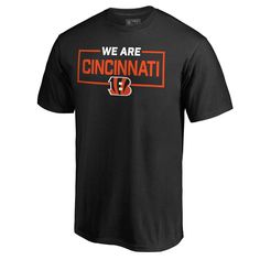 Show your team pride all season long with this T-Shirt. This classic crew neck tee is crafted from soft, breathable fabric for all-day comfort. The bold graphics are the perfect way to demonstrate your fandom, whether you're at the game or just running errands around town. The Wolfman, Tshirt Ideas, Bold Graphics, Cincinnati Bengals, Crew Neck Tee, Cincinnati, Running Errands, Breathable Fabric, The Game