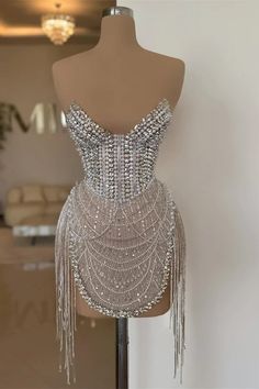 Bellasprom Luxury Short Evening Gown Sweetheart Beadings Tassels With Pearls Birthday Fits, Sweetheart Prom Dress, Evening Dresses Short, Wedding Dresses Satin, Formal Dresses Short, Short Prom Dress, Casual Wedding Dress, Gala Dresses, Short Prom