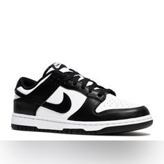 Panda Dunks Mens Black & White Sz Various 100 Percent Authentic Nwb! Classic Nike Sneakers With Contrast Sole, Nike Classic Custom Sneakers With Boost Midsole, Classic Nike Custom Sneakers With Boost Midsole, Classic Skate Shoes With Branded Heel Counter For Streetwear, Black Classic Sneakers With Vulcanized Sole, Classic Black Sneakers With Boost Midsole, Black And White Sporty Sneakers For Sports, Sporty Black And White Sneakers For Sports, Nike Black And White Skate Shoes For Streetwear