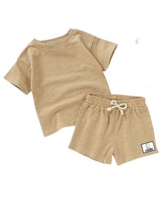 🌿 Introducing our fabulous Organic Cotton Shirt and Short Set! 🌿 👕 Made with 100% pure organic cotton, this set is not only super soft and gentle on your little one's skin, but it's also eco-friendly and sustainable 🌎. We believe in protecting the planet for future generations, and that's why we've carefully sourced materials that are both comfortable and kind to the environment. 🌈 The vibrant colors and delightful patterns of our Organic Cotton Shirt and Short Set will make your child stan Baby Closet, 4 Months, Soft And Gentle, Short Set, Clothing Sets, T Shirt And Shorts, Cotton Shorts, Kids Clothing, Short Sets