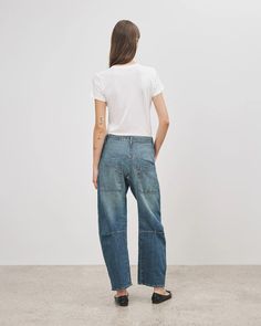 EMERSON JEAN – Nili Lotan Relaxed Fit Mid-rise Flare Jeans With Patch Pockets, Mid-rise Rigid Denim Cargo Jeans With Patch Pockets, Mid-rise Cargo Jeans With Patch Pockets, Casual Workwear Cropped Jeans With Patch Pockets, Casual Cropped Jeans With Patch Pockets For Work, Everyday Cropped Leg Jeans With Patch Pockets, Everyday Cropped Jeans With Patch Pockets, Cropped Leg Jeans With Patch Pockets, Utility Tapered Leg Jeans With Welt Pockets