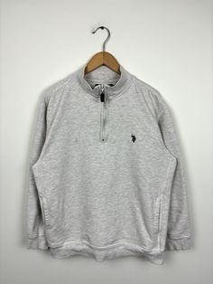 Vintage Polo Ralph Lauren Quarter Zip Pullover Sweater Size L Gray MEASUREMENTS PIT TO PIT: 23" LENGTH: 26" COLLAR TO CUFF: 26.5" SIZE TAG: L Please keep in mind that this item is vintage (pre-owned) so the tagged size may not be an exact representation of how the item fits. Please refer to the measurements above for specific sizing. We have provided how the garment fits in the "SIZE TAG" description. CONDITION 9.5/10 Very minor mark on the front. All flaws mentioned above can be seen in the product photos. Please be sure to read all information and look at all the media before purchasing. * ALL SALES ARE FINAL* * WE ARE NOT RESPONSIBLE FOR THE PACKAGE AFTER SHIPPING* Please read all the details and description before purchasing! Ralph Lauren Quarter Zip, Mens Hoodies, Vintage Polo Ralph Lauren, Vintage Polo, Quarter Zip Pullover, Mens Sweatshirts Hoodie, Vintage Sweaters, Pullover Sweater, Size Tag