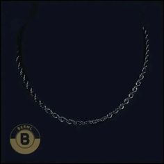 This black stainless steel rope chain is the epitome of suave style. Wrap it around your neck; feel the strength, exude the spiffy charm. Crafted for the modern man who knows the power of a striking accessory. This chain isn't just about looking good; it's about feeling strong, sharp, and savvy. Specifications: Metal: Stainless Steel Color: Black Finish: Polished When it comes to men’s necklaces, stainless steel brings strength, shine, and street cred to the table. Stainless Steel necklaces interlock metal rings, discs, or beads in badass textures perfect for the modern man. From chunky Cuban links with an edgy urban appeal to low-key beads that let pendants pop, the BERML stainless chains have range. There's the classic cable chain, those oval interconnected links that became famous for h Black Figaro Chain Necklace As Gift, Black Figaro Chain Necklace Gift, Black Figaro Chain Necklace For Gift, Elegant Black Rope Chain Necklace, Black Rope Chain Necklace As Gift, Diamante Bracelet, Leather Choker Necklace, Eyebrow Piercing, Rope Chain Necklace