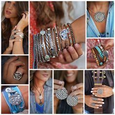 "Angel Wing Jewelry: A sterling silver angel wing is front and center of this bohemian wrap bracelet, crafted from SILVER leather featuring beads of jasper and agate, gray crystals, peacock blue facets, and silver matte cubes. A gorgeous mix of texture and color, wrapping 5 times for a carefree boho style. READY TO SHIP in 1-3 business days! The end is finished with a sterling silver starry button clasp that can be fastened into 1 of 3 loops for adjustability to FIT WRISTS ranging from 5 1/2\"- Gray Crystals, Angel Wing Bracelet, Silk Wrap Bracelets, Angel Wings Jewelry, Bohemian Wrap, Boho Wrap Bracelet, Wing Jewelry, Nautical Jewelry, Silver Wings