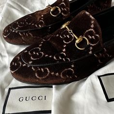 Authentic Gucci Jordaan loafers with classic GG print in dark brown velvet

Worn with love, no stains or “bald” spots
You may want to resole (leather)

EU 36,5

Comes with original dustbags

Please only make offers if you’re intending to buy


#Gucci #GGprint #Jordaan #Loafers #velvet Gucci Jordaan Loafer, Gucci Jordaan, Bald Spot, Buy Gucci, Brown Velvet, Women's Loafers, Loafers For Women, Dark Brown, Loafers