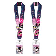 Its time to add more of your Disney Collection with this beautiful lanyard 2 Pack.  Includes: 2x Minnie&Daisy Lanyard with card holder All items are original and 100% authentic.  Licensed products.  High quality make.  All items NEW and in original packaging. Document Holder, Lanyard, Daisy, Card Holder, Shoe Accessories, Mens Accessories, Packaging, Disney, The Originals