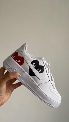 Step into the world of individuality with our customized Nike Air Force 1 ❤️👀 shoes. Made on demand, just for you! We offer you the opportunity to personalize the 👟 to your liking. How to order: 1. Select your desired shoe size. 📏 2. Choose the colors that best suit you. 🎨 3. Place your order, and we'll get right to work creating your dream shoes. Give your shoe collection a unique twist with our custom-made Nike Air Force 1 shoes. Let your style and personality shine with these ✨one-of-a-kind creations✨. Order today and step into the world of custom fashion! If you have any questions, feel free to message me  : ) Customized Round Toe Sneakers For Streetwear, Casual Customized White Sneakers, Customized Sneakers For Streetwear With Round Toe, Customized Sneakers With Round Toe For Streetwear, Casual Customized Sneakers For Streetwear, Customized Casual Sneakers For Streetwear, Painted Nikes, Nike Air Force 1 Custom, Painted Sneakers