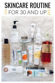 Houston beauty blogger Meg O. on the Go lays out all of the details on her skincare routine at age 35. All the info you need on skincare for 30s! Product Skincare, Skin Care Routine For 20s, My Skincare Routine, For Skin Care, Image Skincare, Beauty Products Drugstore, Beauty Skincare, Anti Aging Skin Products, Face Scrub