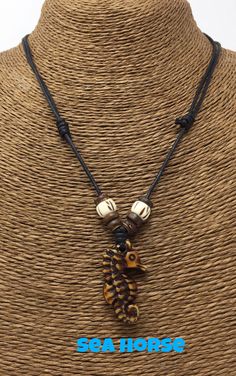 Handmade Turtle Necklace Adjustable Black Cord - Pull the knots to adjust - Fits Most Size Unisex Necklace Order this today or browse our incredible selection of Turtle Accessories. Fast Shipping! Peace and Love. At Artisans Hall you will find a variety of Turtle Necklaces and Turtle Bracelets. Click Here https://www.etsy.com/shop/TheArtisansHall to see more Turtle designs Casual Brown Necklace With Adjustable Cord, Brown Necklace With Sliding Knot For Gift, Casual Adjustable Brown Necklace, Turtle Necklaces, Turtle Accessories, Hawaiian Turtle, Sea Turtle Necklace, Turtle Jewelry, Turtle Bracelet