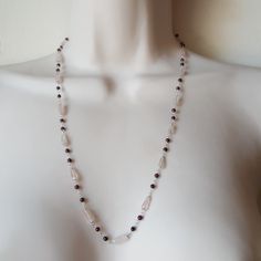 Net Sterling Silver Boho Elegant Red Crystal Necklaces With Natural Stones, Elegant Red Crystal Necklace With Natural Stones, Elegant Red Beaded Necklaces With Stones, Elegant Red Beaded Necklace With Stones, Elegant Silver Crystal Necklace With Natural Stones, Elegant Silver Beaded Necklaces With Natural Stones, Natural Gemstone Necklace, Jewelry Diy, Gemstone Necklace