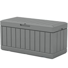 an outdoor storage box on a white background