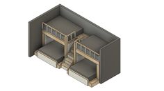 the floor plan for a two story house with lofts and an upper level balcony