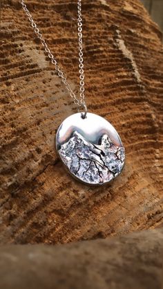 Reticulated Mountain Range Necklace in Sterling Silver - Etsy Canada Everest Mountain, Mt Whitney, Mountain Necklace, Snow Caps, Nature Necklace, Gold Name Necklace, Amazing Sunsets, Lovely Jewellery, Mountain Range