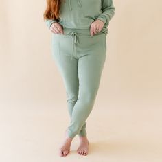 Sit back and relax in these ultra cozy jogger pants that are a loungewear dream come true. Made from our soft, stretchy ribbed bamboo fabric, these pants are cut in a relaxed jogger style for maximum comfort, and feature a drawstring waist for an adjustable fit. 97% Rayon made from Bamboo, 3% Spandex drawstring waist ankle cuffs side pockets Baby Sleeping Bag, Fashion Joggers, Ankle Cuffs, Sit Back And Relax, Bamboo Fabric, Dream Come True, Thyme, Jogger Pants, Drawstring Waist